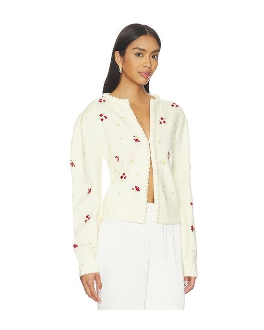 MAJORELLE Natural Talia Cardigan