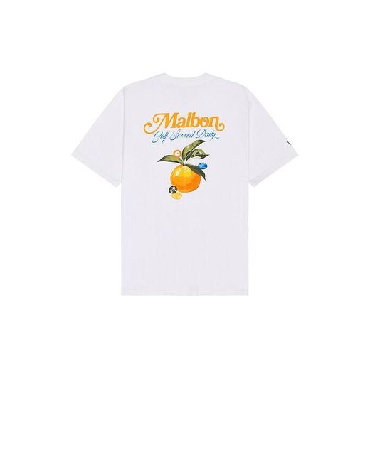 メンズ Malbon Golf Gd ポケットTシャツ White