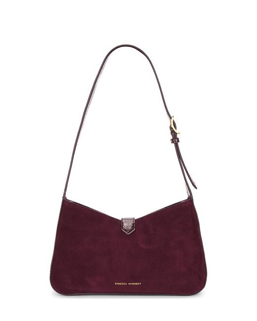Rebecca Minkoff Purple Megan Shoulder Bag