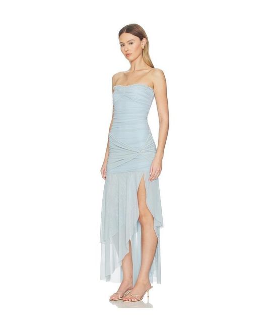 MAJORELLE Blue Geneva Dress