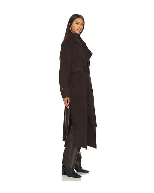 Lamarque Black Margaret Coat