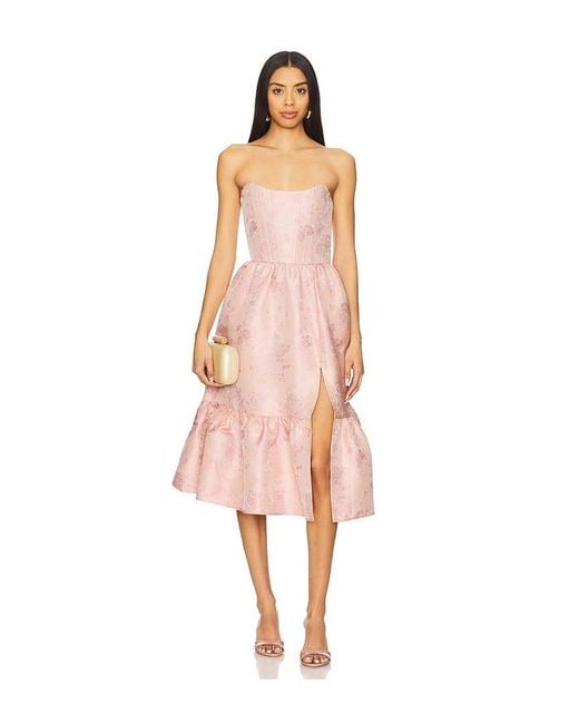 V. Chapman Multicolor Virginia Midi Dress