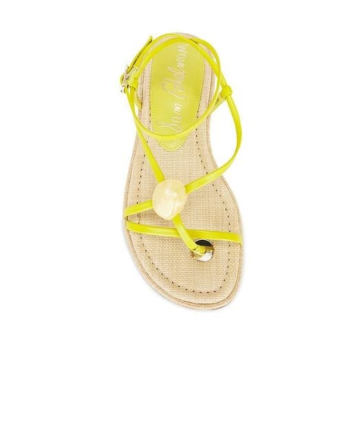 Sam Edelman Yellow Rillie Sandal