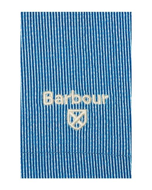 Barbour Blue Somerset Swim Short for men
