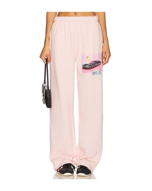 Pantalón Deportivo Just Fore You En Color Rubor Talla En Boys Lie de color Pink
