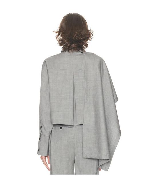 Helsa Gray The Left Bank Layered Shirt