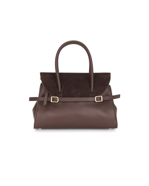 Jonathan Simkhai Brown Small River Top Handle Bag