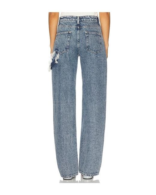 Tanner Fletcher Blue Sid Lace Loop Jean