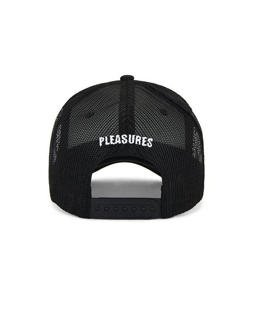 Pleasures Truckermütze Pollution in Black für Herren