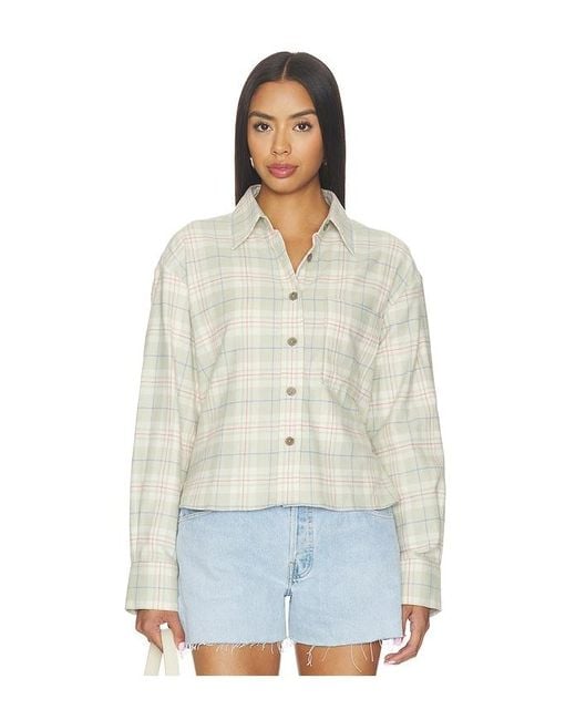 Closed White Cropped Oversized Shirt