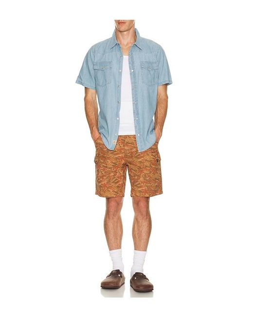 Iron & Resin Brown Milistate Short for men