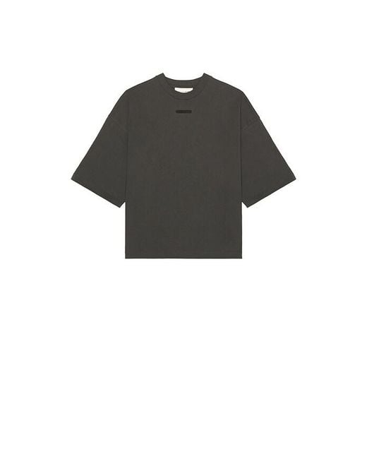 Fear Of God Black Merch Tee for men