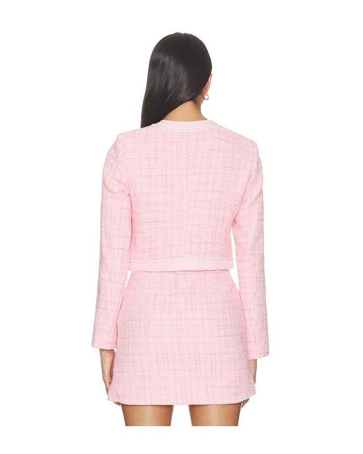 LoveShackFancy Pink Ralphette Jacket