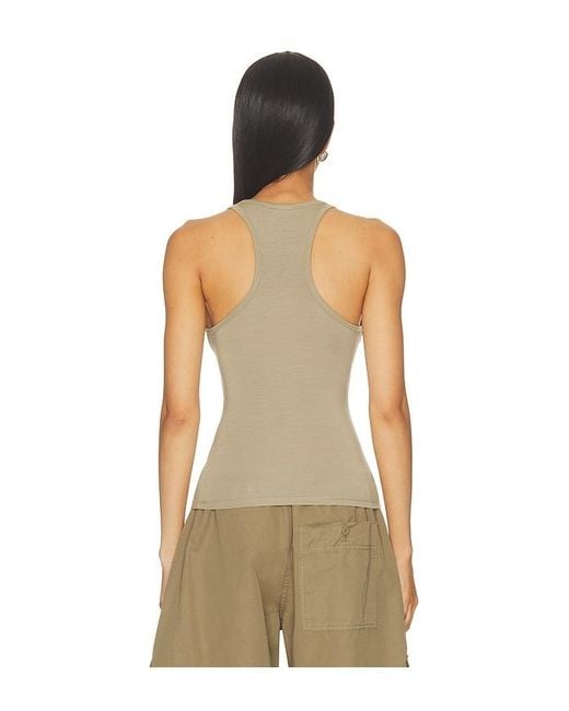 GRLFRND Natural Essential Racerback Tank