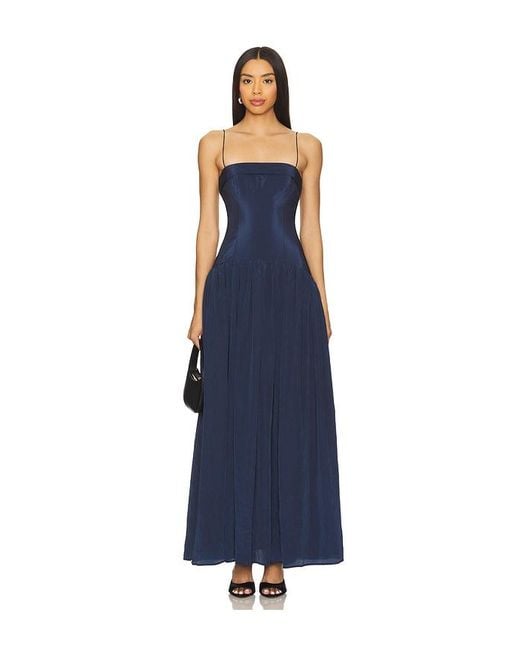 Lovers + Friends Blue Laura Maxi Dress
