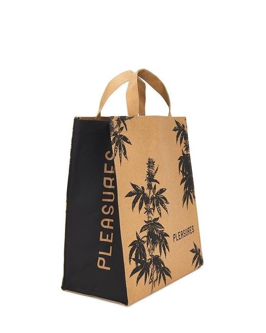 Pleasures Natural Leaf Washable Kraft Bag for men