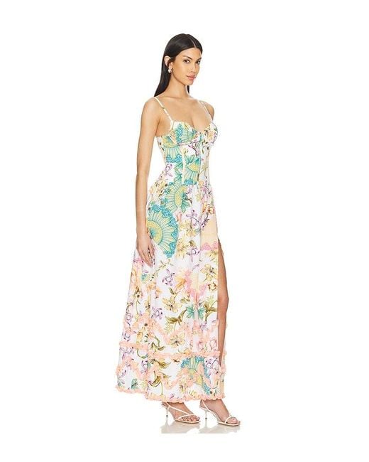 Agua Bendita White X Revolve Lana Maxi Dress