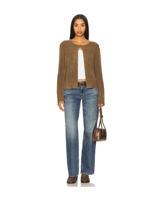 Rag & Bone Blue Cam Low Rise Relaxed Straight Jeans