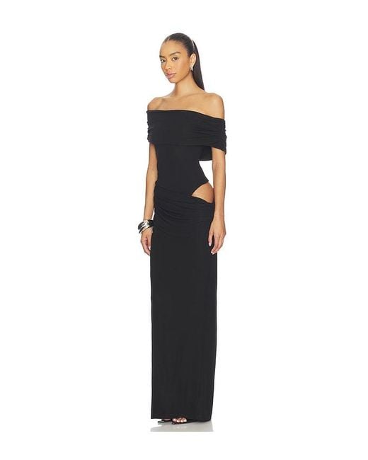 Nbd Black Hadar Maxi Dress