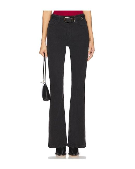 superdown Black Mary Flare Jeans