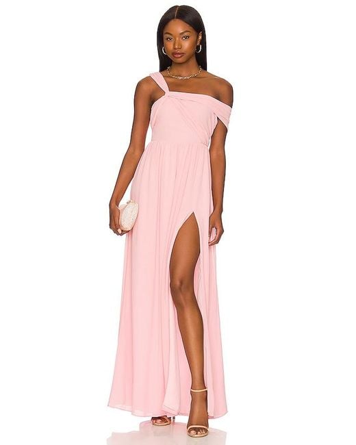Nbd Pink Kinsley Gown