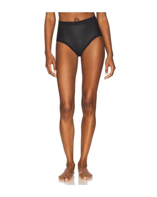 Spanx Black Shape Invisible Supima Cotton Brief