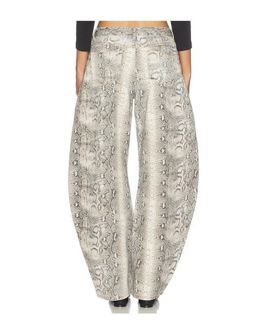 Lioness White Horseshoe Jeans