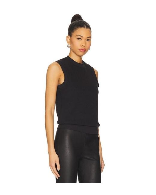 SPRWMN Black Shrunken Vest