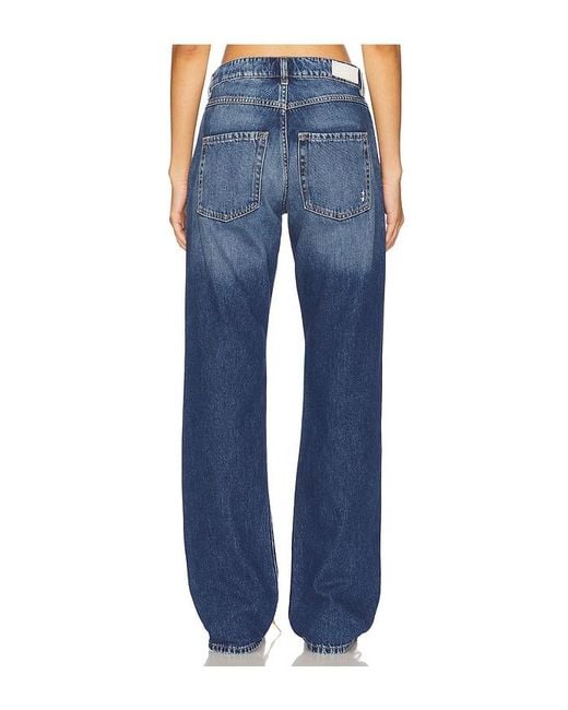 ICON DENIM Blue Iris Wide Leg Jeans