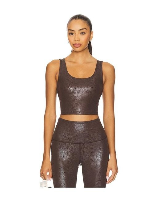 Beyond Yoga Multicolor Power Shine Sport + Street Cropped Tank Top