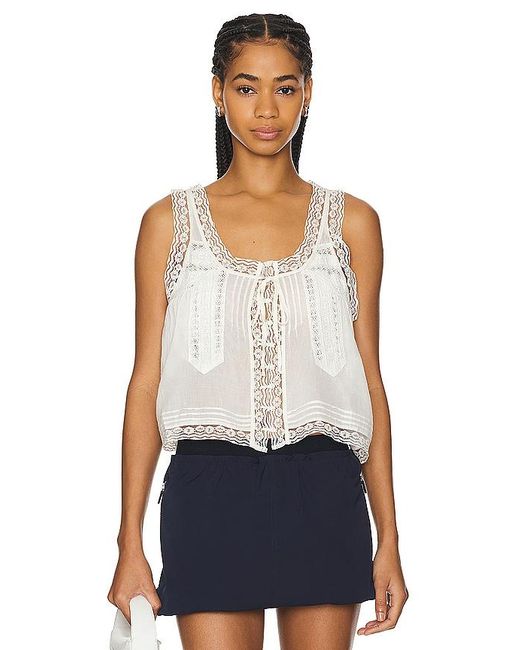 Free People Blue X Revolve Evermore Tank