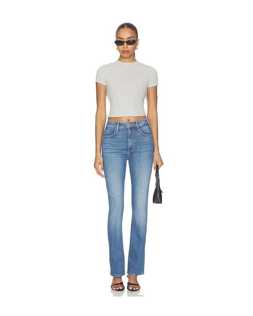 Mother Blue The Hustler Skimp Jeans