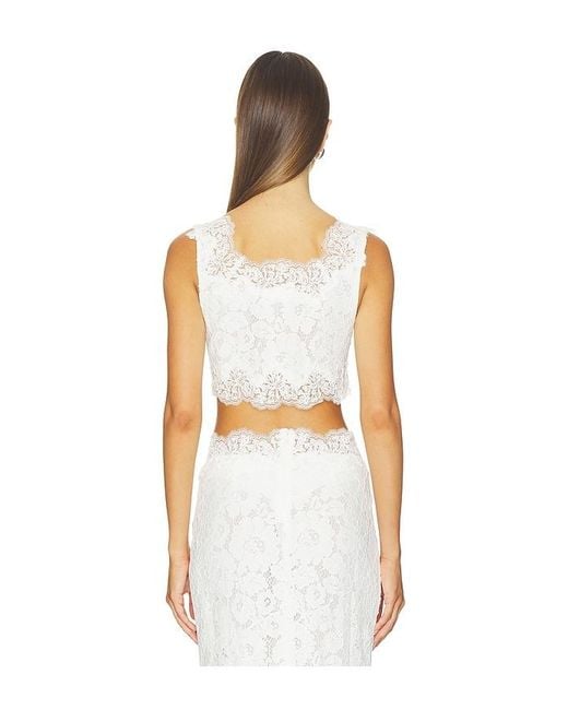 Lovers + Friends White Ember Top