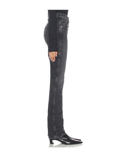 Agolde Blue Jetta Stacked Skinny Jeans