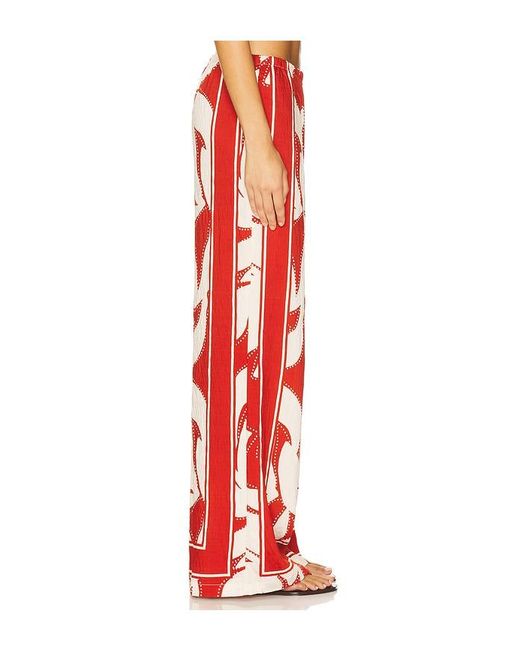 Seven Wonders Red Arlette Palazzo Pant