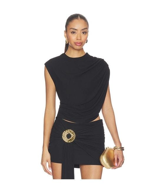 Cult Gaia Blue Celene Top
