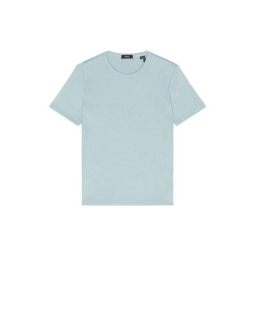 Theory Blue Anemone Milano Essential Tee for men