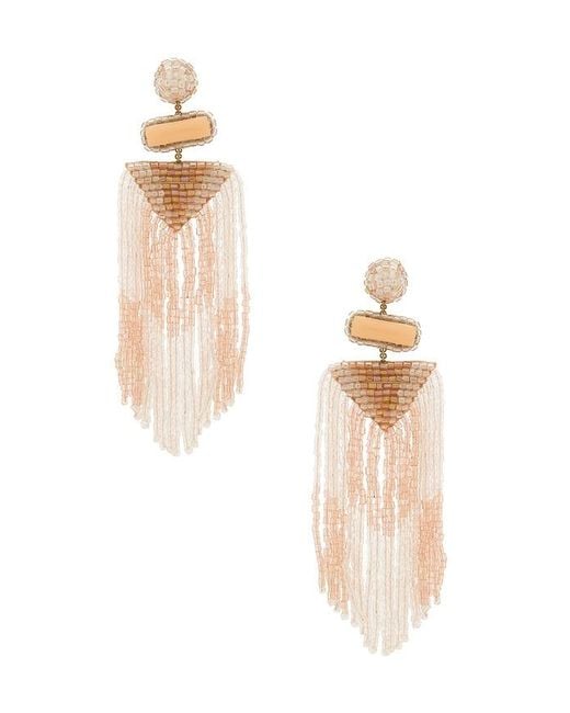 Deepa Gurnani Pink Jody Earrings