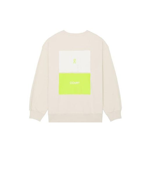 Sudadera C Estampado Tipo Crew Club En Color Gris Talla En On Shoes de hombre de color White