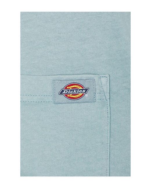 Dickies Blue Heavy Weight Pocket Tee for men