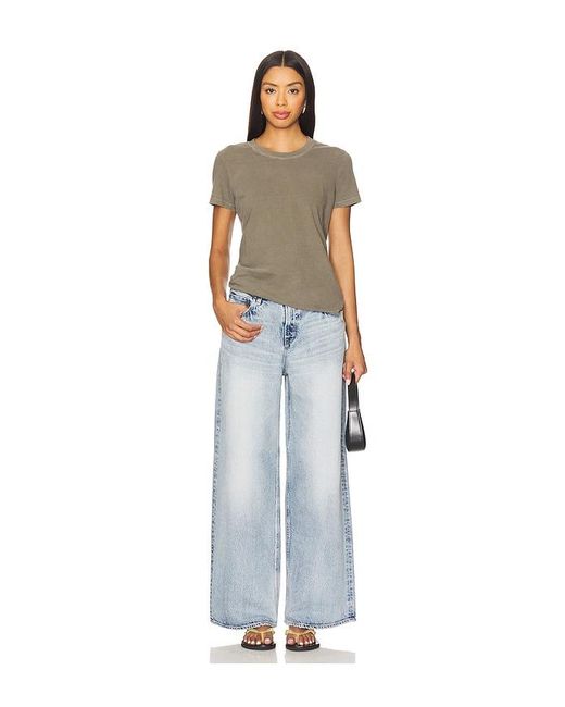 Moussy Blue Lewes Super Wide Jeans