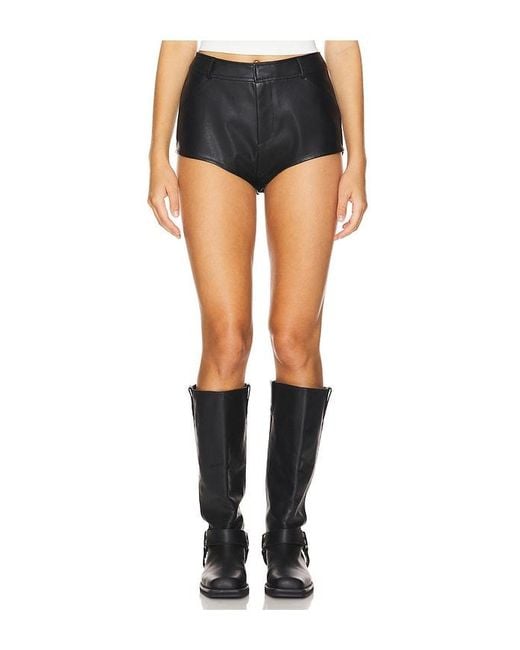 Central Park West Black X Revolve Hot Shorts