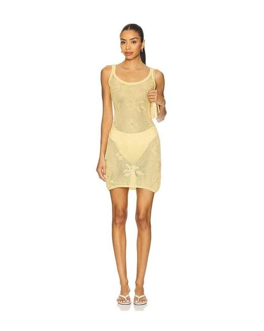 SNDY'S Natural Terrina Mini Dress