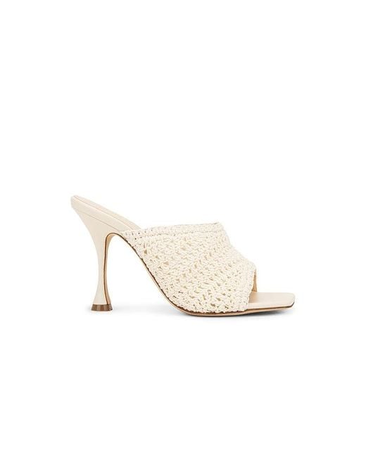 Magda Butrym White Crochet Mule