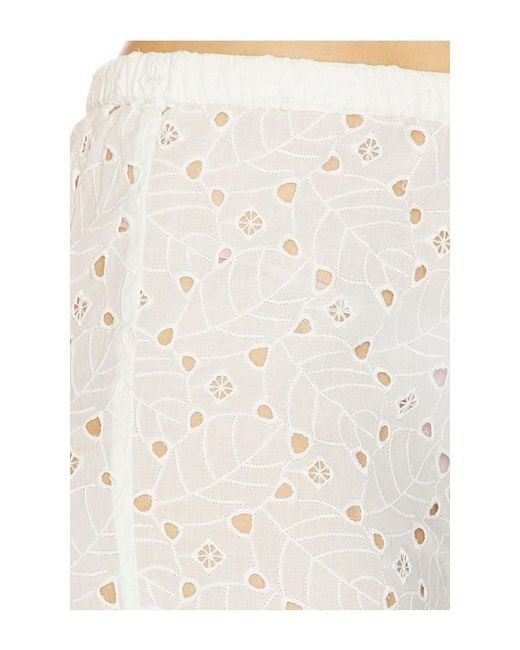 Bobi White Beach Pant