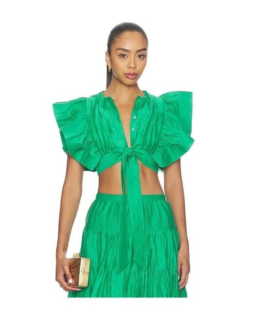 Alexis Green Varenna Top