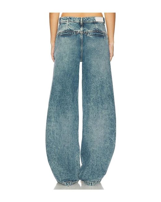 ICON DENIM Blue Ava Wide Leg Jeans