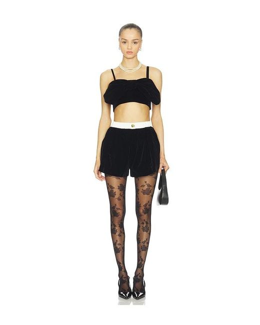 Maude Club Black Mindy Top
