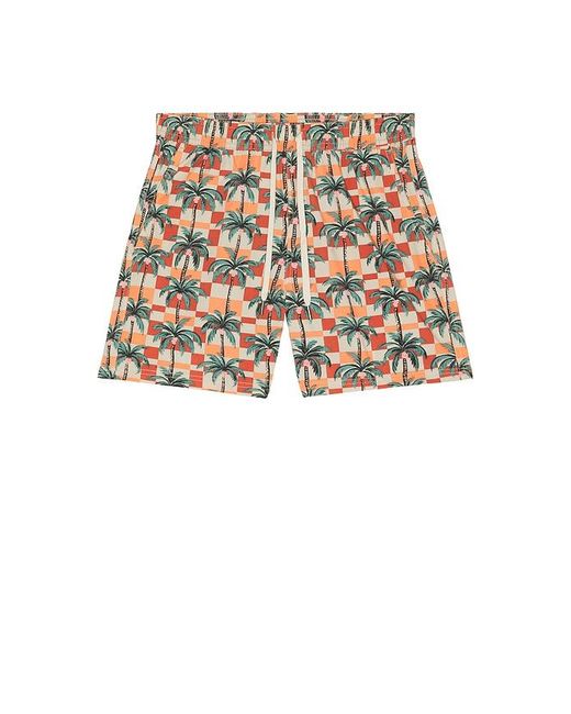 Fair Harbor Natural Bungalow Swim Trunk for men