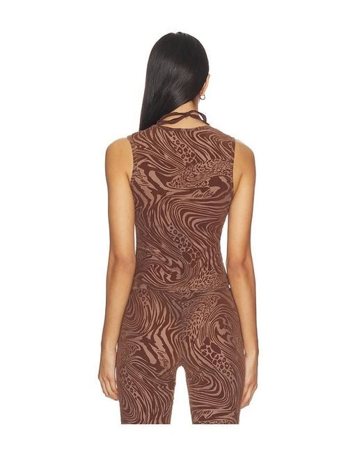 I.AM.GIA Brown Amina Top